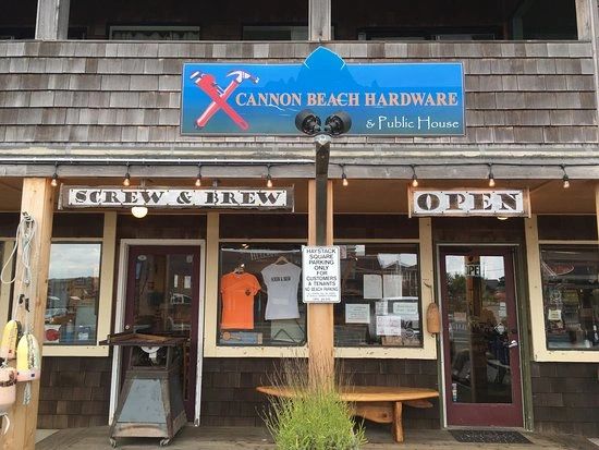 Coastal storefront Oregon